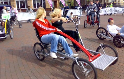 Get Cycling try out roadshow 2