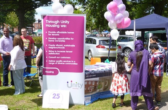Unity Homes & Enterprise sponsor Beeston Festival